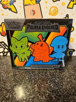 Pokemon TCG: Scarlet & Violet - Paldea Evolved Elite Trainer Box New Sealed - Image 1