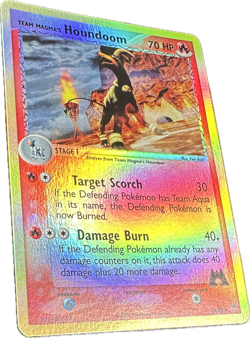 Houndoom - EX Team Magma vs Team Aqua - 34/95 - Reverse Holo - Pokemon TCG - LP - Image 3