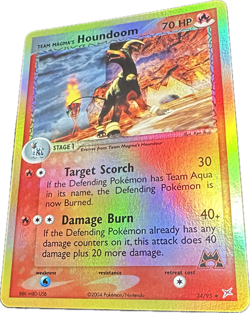 Houndoom - EX Team Magma vs Team Aqua - 34/95 - Reverse Holo - Pokemon TCG - LP - Image 4