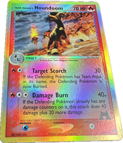 Houndoom - EX Team Magma vs Team Aqua - 34/95 - Reverse Holo - Pokemon TCG - LP - Image 5