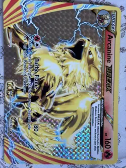 Large Arcanine Break XY180 Holo Black Star Promo Pokemon TCG - Image 1