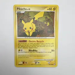 Pikachu 94/123 Mysterious Treasures Basic 60 HP Common Regular 2007 Pokemon TCG - Image 1