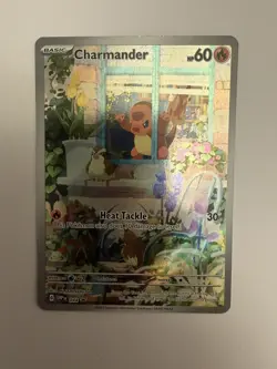 Pokemon Charmander 044 Obsidian Flames ETB Promos black star - Image 1