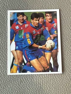 1994 Select Newcastle Knights Sticker NRL Rugby League Card 161 Matthew Johns - Image 1