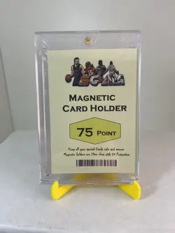 1 X One Touch 75pt Magnetic Card Holder Fits Standard Size NBA Pokemon AFL - Image 1