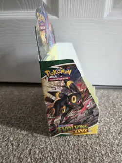 EMPTY Pokemon TCG Evolving Skies Booster Box Display - No Packs - Image 2