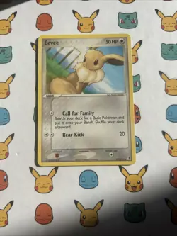 Pokemon TCG Eevee EX Delta Species 69/113 Regular Common - Image 1
