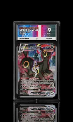 🌖 Umbreon VMAX TG23/TG30 ACE 9 🌖 SW&SH Brilliant Stars 2022 Pokemon TCG Slab - Image 1