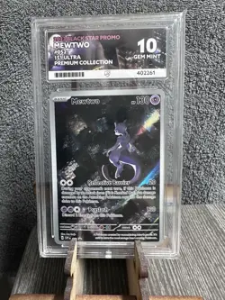 Pokemon TCG Mewtwo #52 Card English, Gem Mint Ace 10 - Image 1
