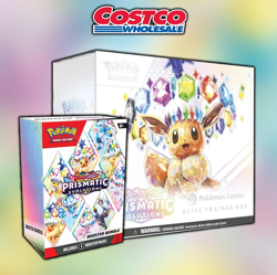 Pokemon Prismatic Evolutions Costco ETB & Booster Bundle ✅IN HAND FREE SHIP✅ - Image 2