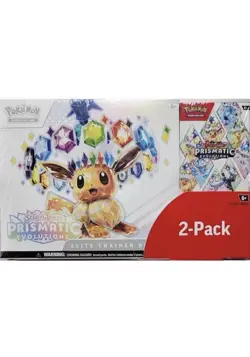 🌈✨ Pokemon Prismatic Evolutions Costco Bundle ETB & Booster Bundle ✅ IN HAND - Image 2