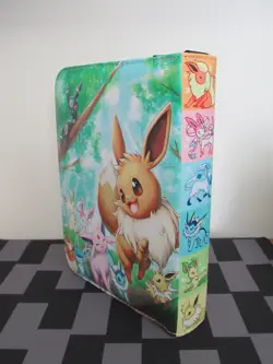 400 Pocket Trading Card TCG Binder, Pokemone Eeveelution Theme - Image 4