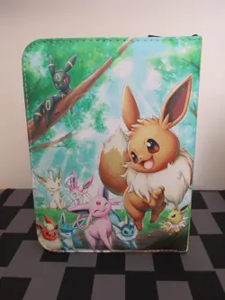 400 Pocket Trading Card TCG Binder, Pokemone Eeveelution Theme - Image 5
