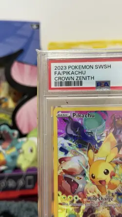 Pokemon TCG Pikachu Crown Zenith Holo Card 160/159 Secret Rare PSA 10 - Image 2
