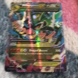 Rayquaza GX Holo Foil Pokemon TCG Dragon Card 180 HP Dragon Mount 300 - Image 1