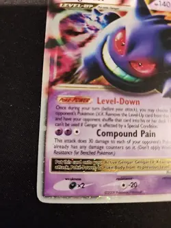 Pokemon Gengar TCG LV.X Platinum Arceus Holo Ultra Rare Card 97/99 HP - Image 3