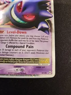 Pokemon Gengar TCG LV.X Platinum Arceus Holo Ultra Rare Card 97/99 HP - Image 5