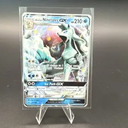 Pokemon Alolan Ninetales GX World Championship Decks Ultra Rare 210 HP Card - Image 1