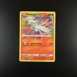 Reshiram 017/072 Pokemon Shining Fates Holo Card - Image 1