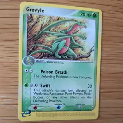 GROVYLE 31/109 POKEMON CARD (EX RUBY AND SAPPHIRE SET) - Image 3