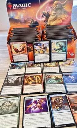 Lot of 35 Magic The Gathering Battlebond opened packs cards - Image 2