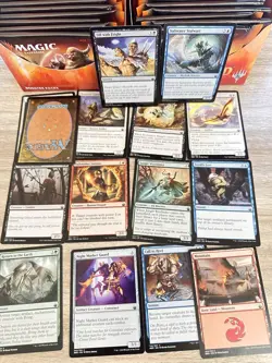 Lot of 35 Magic The Gathering Battlebond opened packs cards - Image 3