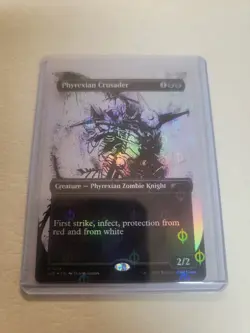 Phyrexian Crusader (Step-and-Compleat Foil) Secret Lair Drop Foil - Image 1