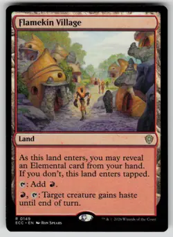 Flamekin Village Normal R Commander: Lorwyn Eclipsed 149 NM - Image 1