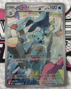 🔥Pokemon TCG White Flare Dewott Illustration Rare #106/086 NM+🔥 - Image 1