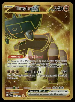 Pokemon Cards Ting-Lu ex 275/193 Paldea Evolved Hyper Rare NM - Image 1