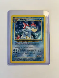 Feraligatr 4/111 Neo Genesis Holo Card Pokemon TCG Wotc Excellent NM condition - Image 1