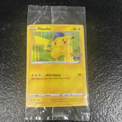 Pokemon - Pikachu 028/078 Pokemon GO Sealed Promo w/ Stamp (NEW, SEALED)✈🚀 - Image 1