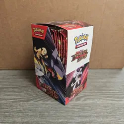 Pokemon Scarlet & Violet Destined Rivals Half Booster Box Unsealed 18 Packs #1 - Image 1