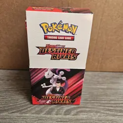 Pokemon Scarlet & Violet Destined Rivals Half Booster Box Unsealed 18 Packs #1 - Image 2