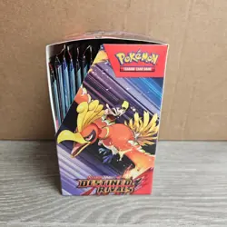 Pokemon Scarlet & Violet Destined Rivals Half Booster Box Unsealed 18 Packs #1 - Image 3