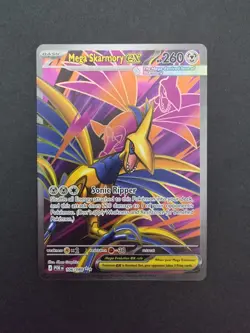 Mega Skarmory Ex 106/088 Perfect Order Pokemon Card Near Mint - Image 1