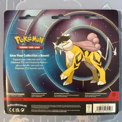 ⭐Pokemon Mega Evolution & Phantasmal Flames Blister 2Pack Raikou Promo Coin⭐ - Image 2
