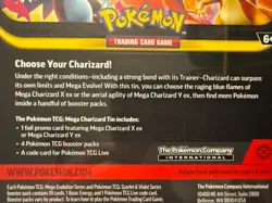Pokemon Mega Charizard ex Factory Sealed Tin Box - Charizard Y - 4 Booster Packs - Image 3