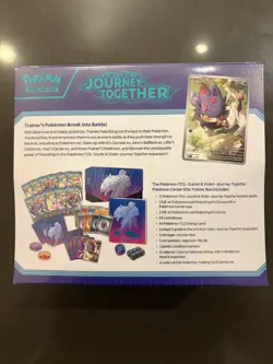 Pokemon TCG Journey Together Pokemon Center Elite Trainer Box New Sealed - Image 2