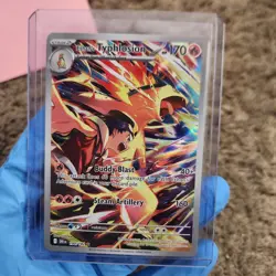 Ethan's Typhlosion 190/182 Destined Rivals - ILLUSTRATION RARE - 2025 Pokemon - Image 1