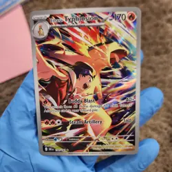 Ethan's Typhlosion 190/182 Destined Rivals - ILLUSTRATION RARE - 2025 Pokemon - Image 2