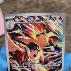Ethan's Typhlosion 190/182 Destined Rivals - ILLUSTRATION RARE - 2025 Pokemon - Image 3