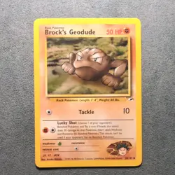 Pokemon Vintage - Gym Heroes - Brock's Geodude 38/132 - LP - Image 1