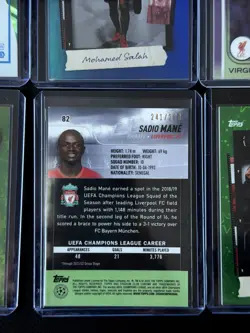 Liverpool Numbered & Base Topps Focus Bundle 22 Cards In Total - Image 2