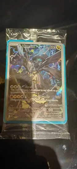 2026 N's Zekrom 031 MEP Ascended Heros ETB Promo Pokemon Center Stamp SEALED - Image 1