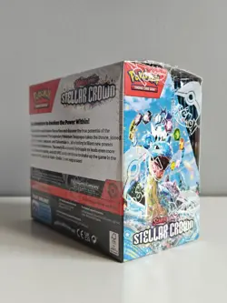 Stellar Crown Full Booster Box - 36 Packs - with Acrylic Case - Mint Condition - Image 4