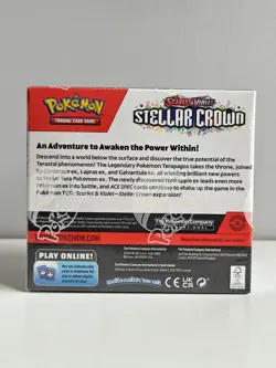 Stellar Crown Full Booster Box - 36 Packs - with Acrylic Case - Mint Condition - Image 5