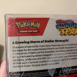 Surging Sparks Booster Box - In A Protected Case - NEW & SEALED - See pictures - Image 3