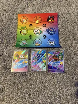 Pokemon First Partner Illustration Collection Alola region Cards - Image 1