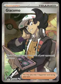 Pokemon Cards Giacomo 252/193 Paldea Evolved Ultra Rare NM *2 - Image 1